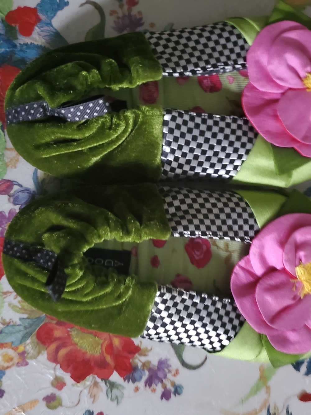 Womans MACKENZIE childs SLIPPERS